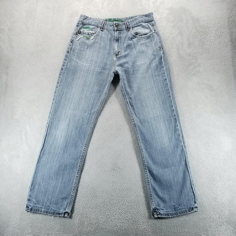 VTG Billabong Jeans Mens‎ 34x30 Blue Exhaust Straight Light Wash Y2K